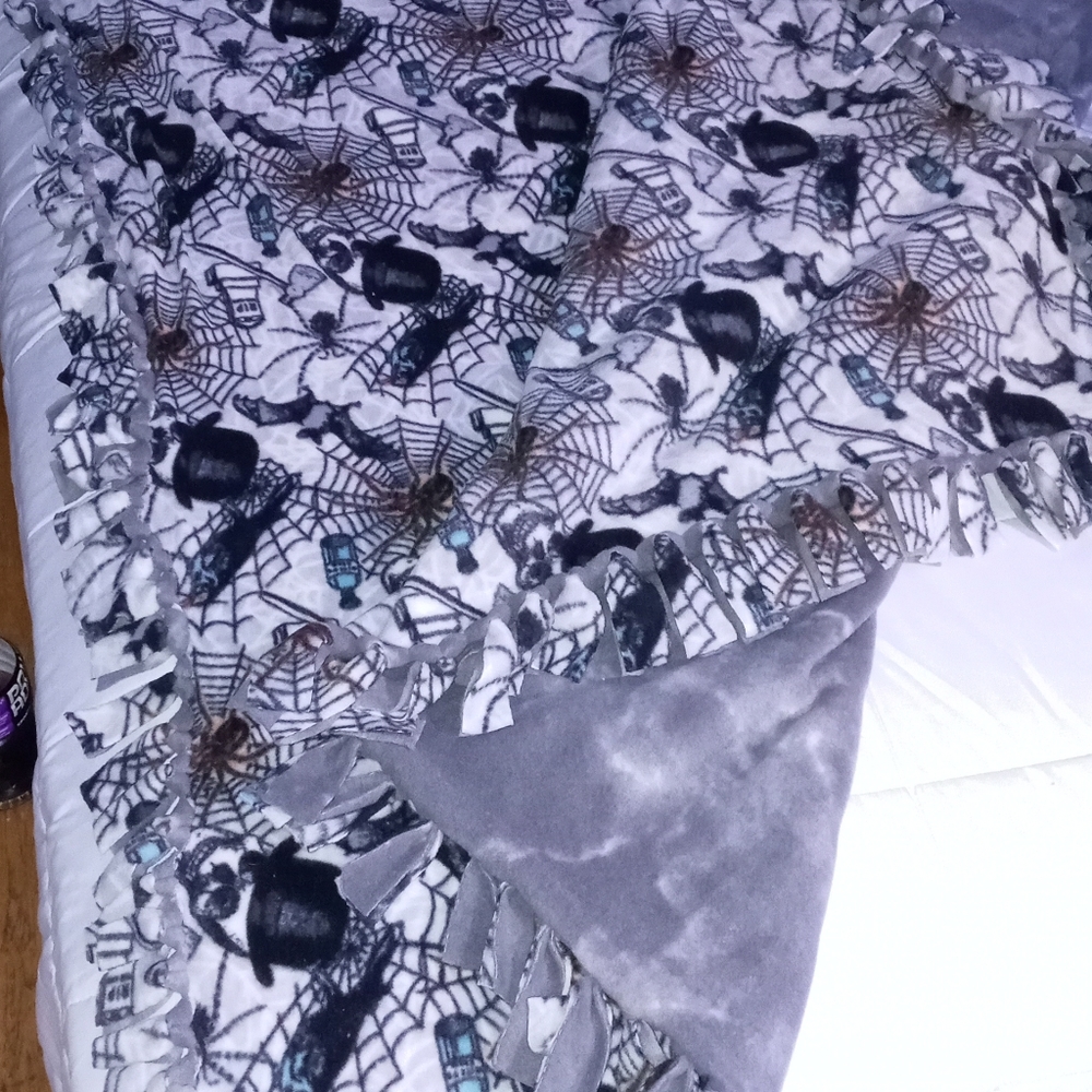 Hand made fleece blankets